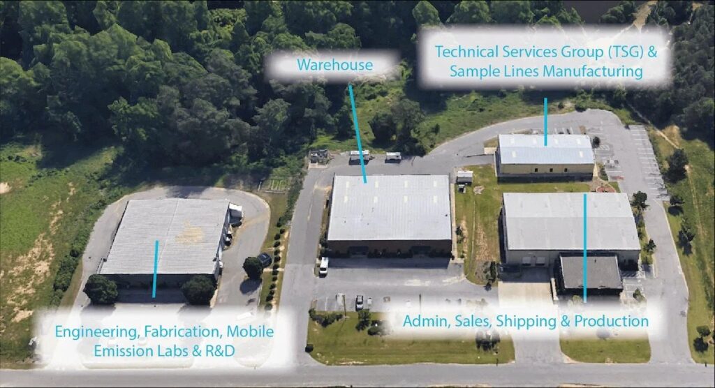 Apex Instruments facilities - 12,000 square foot manufacturing facilities in North Carolina, USA